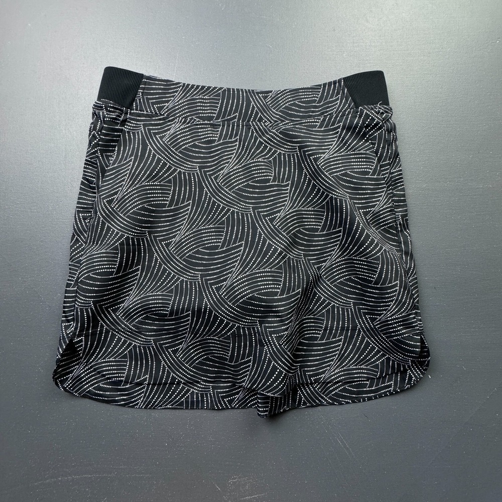 Cypress Club Women's Small Black Athletic Skort Lined Running Stretch Pull On